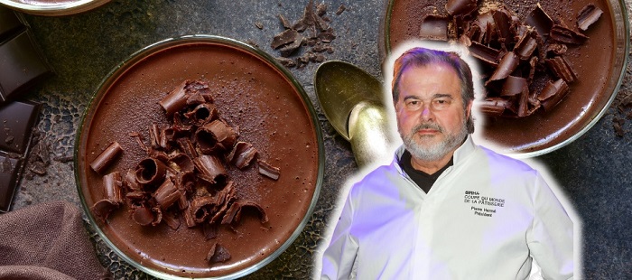 Mousse au chocolat par Pierre Hermé