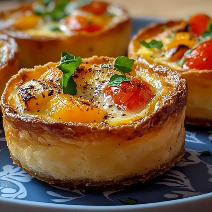 Mini Quiches aux Légumes