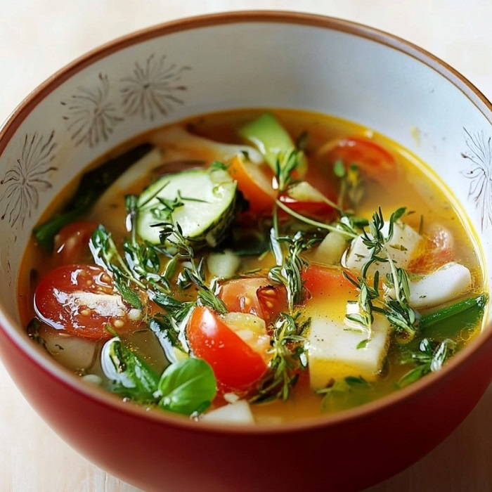Bouillon Méditerranéen aux Herbes