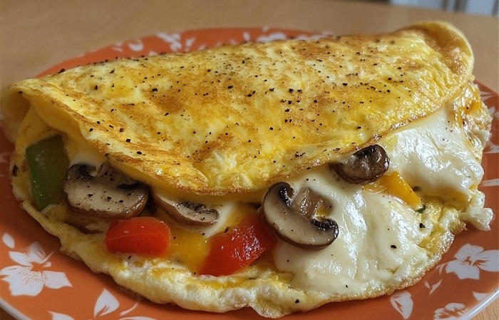 Omelette Américaine Fromage & Légumes