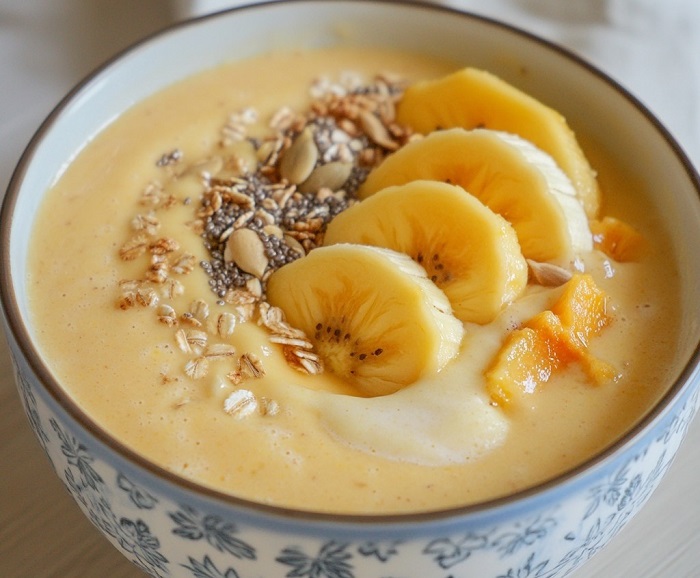 Smoothie Bowl Mangue-Banane