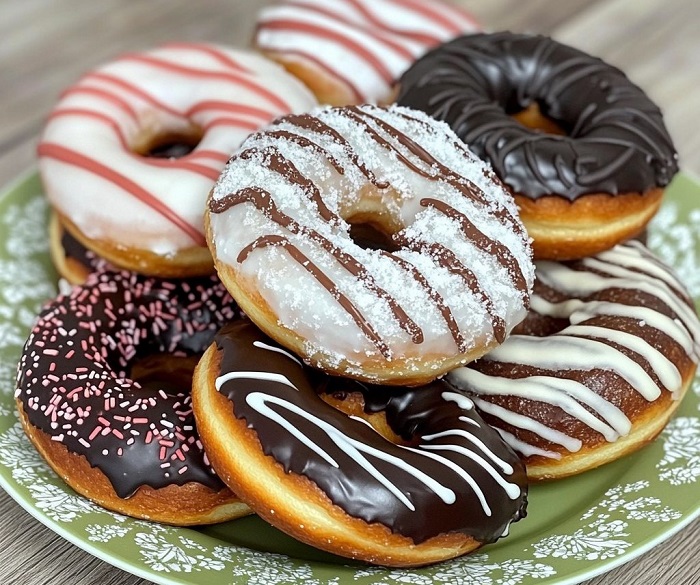 Donuts Glacés Style Diner