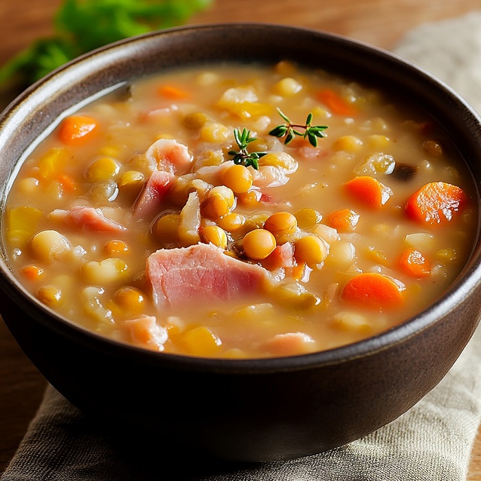 Soupe aux Pois Cassés Québécoise