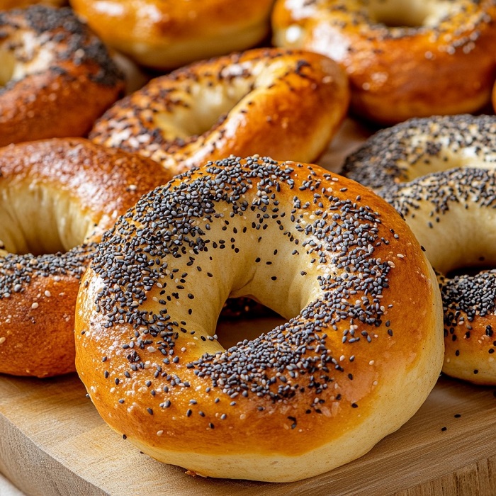 Bagels de Montréal au Sésame