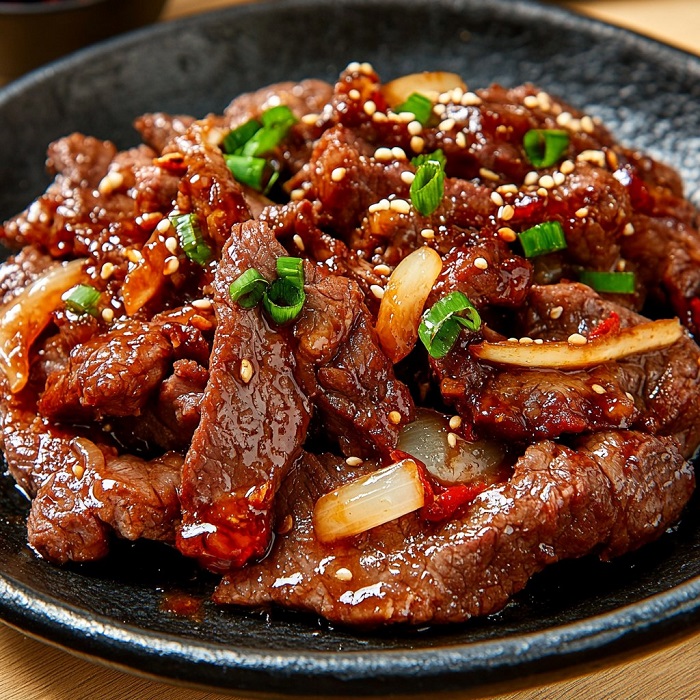 Dakgangjeong – Poulet frit coréen croustillant au miel