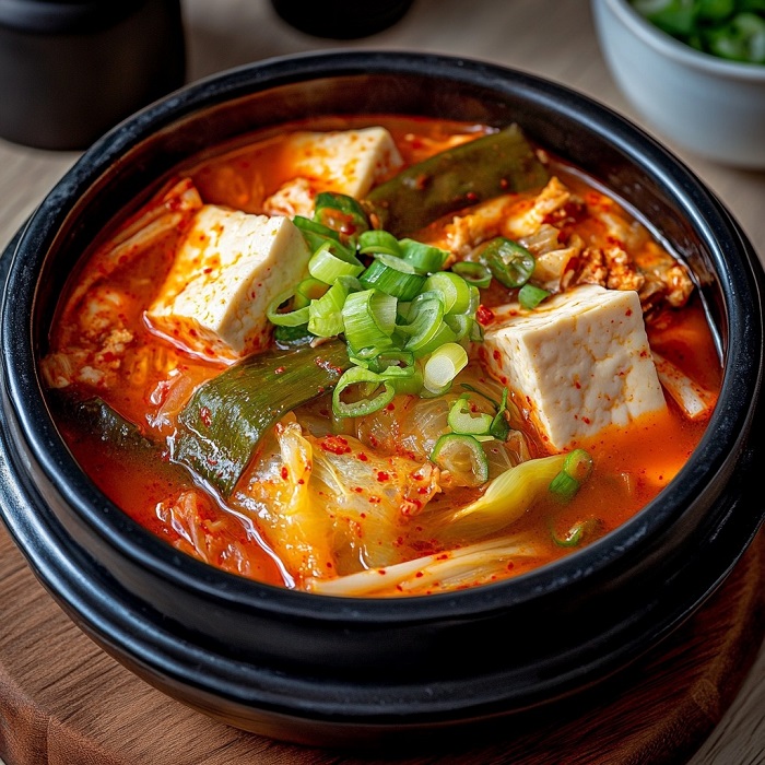 Kimchi Jjigae au tofu