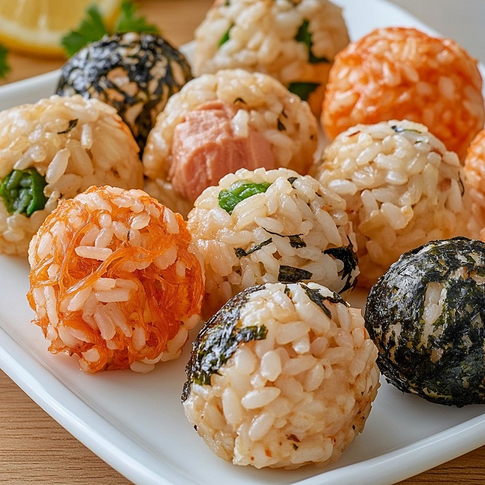 Jumeokbap – Boulettes de riz au sésame et thon mayo