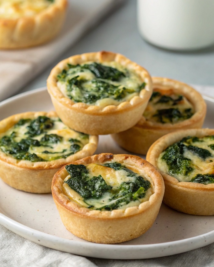 Mini Quiches Épinards & Feta