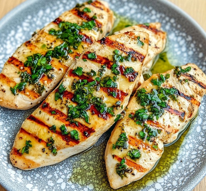 Poulet Grillé aux Herbes