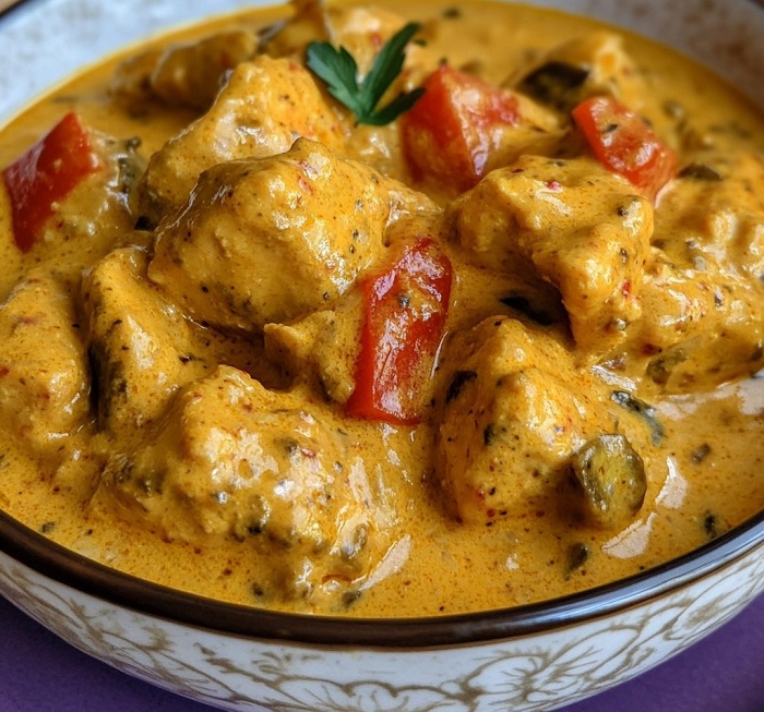 Curry Doux de Poulet Minute