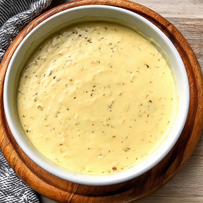 Sauce fromagère à l’emmental fondant