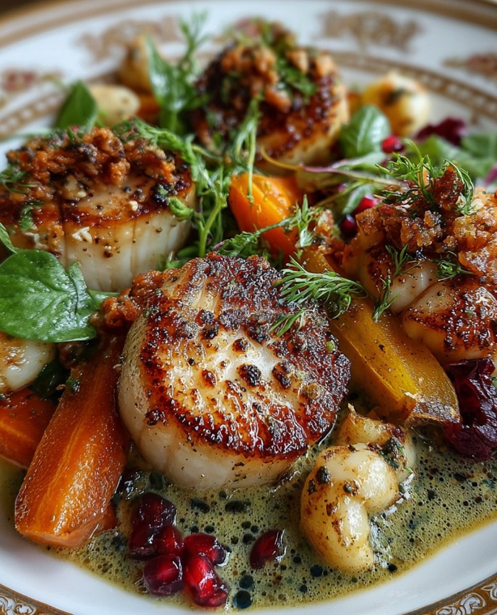 Poêlée de Saint-Jacques