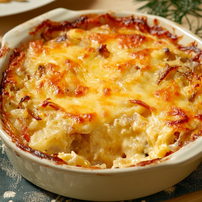 Cassolettes d’endives au jambon et au fromage