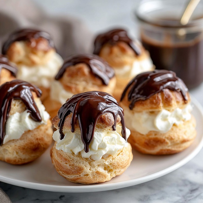 Choux Nuage Chantilly & Chocolat Fondant