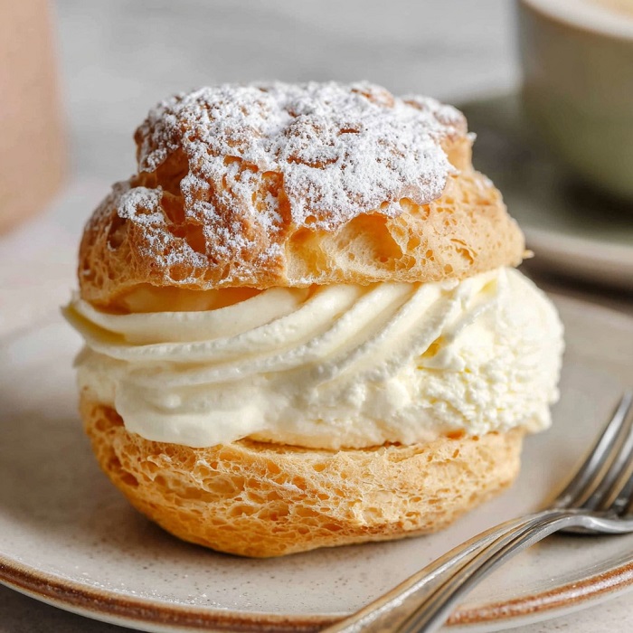Choux à la crème chantilly