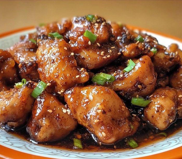 Poulet Caramélisé au Soja