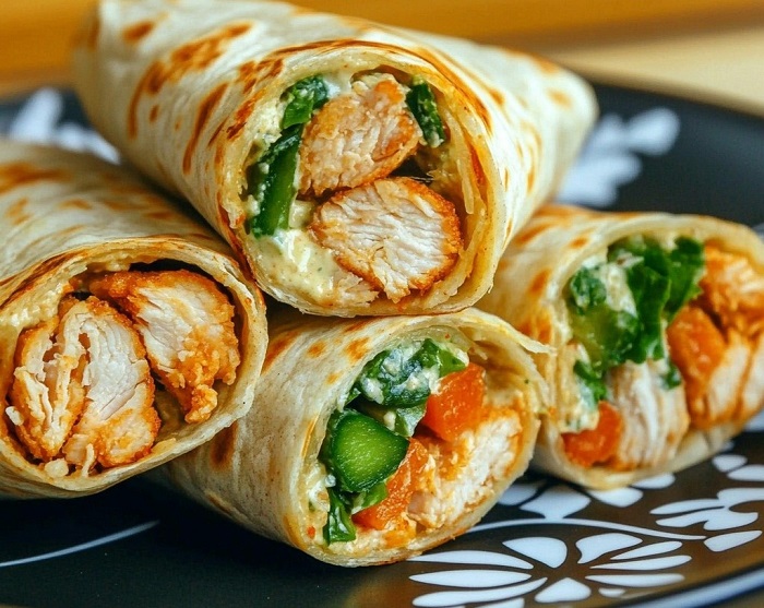Wraps de Poulet Croustillant