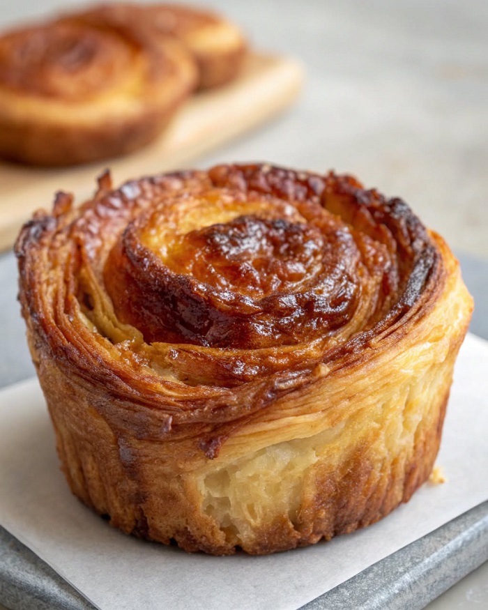 Kouign-Amann Au Caramel Beurre Demi-Sel