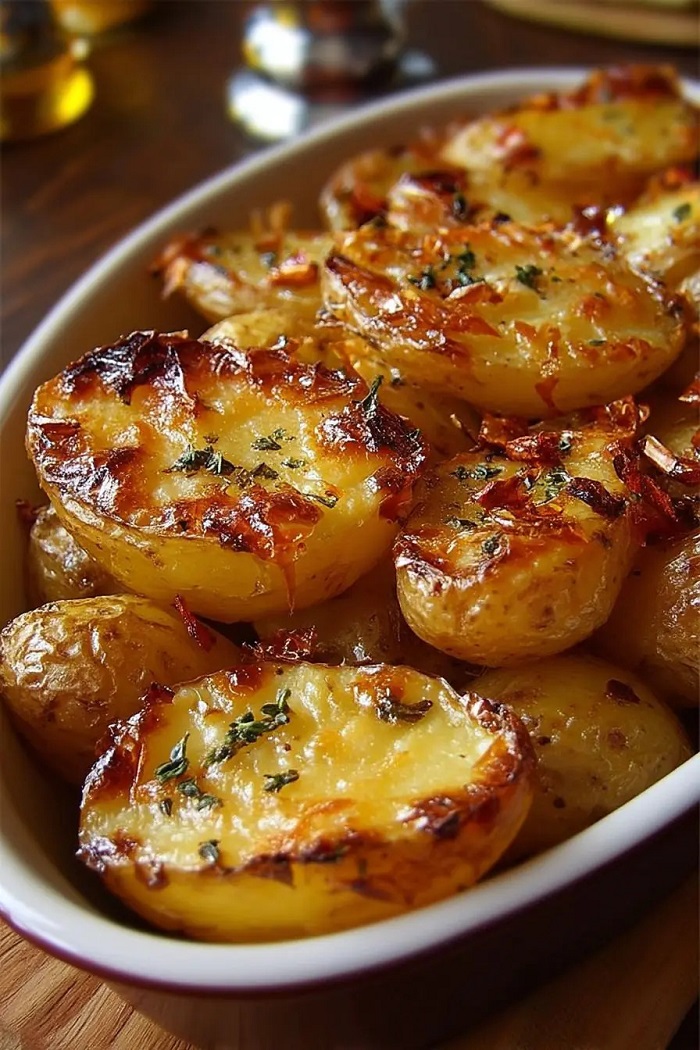 Pommes de terre rôties au four