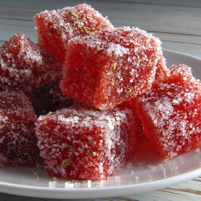 Pâtes de fruits Pêche & Thé blanc