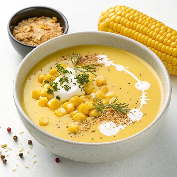 Velouté de Maïs Doux & Lait de Coco