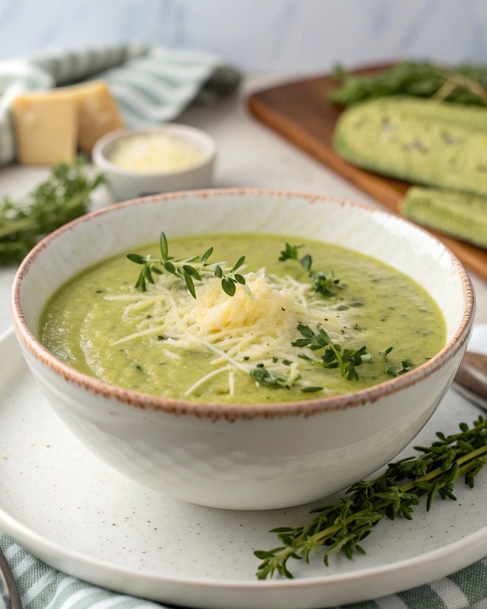 Velouté de Courgettes au Fromage