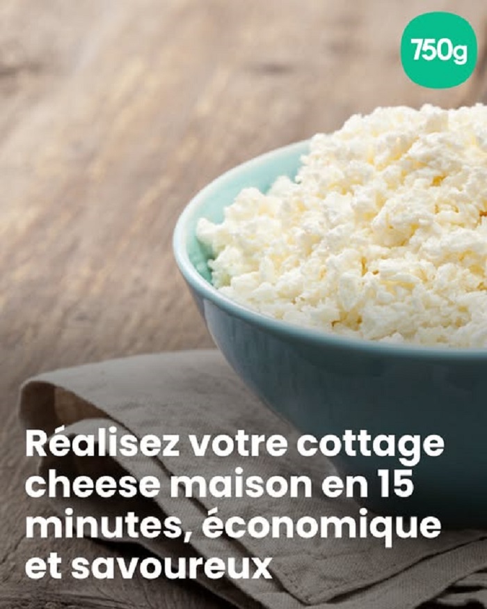 Cottage cheese maison