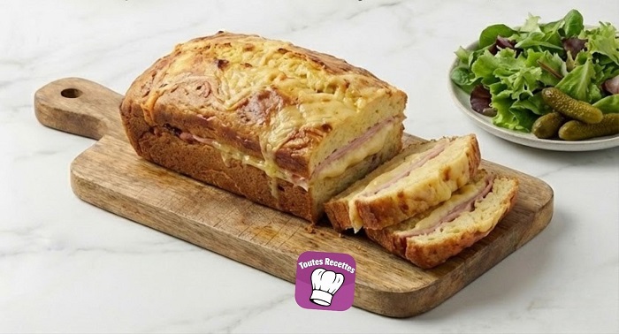 Croque cake à la raclette