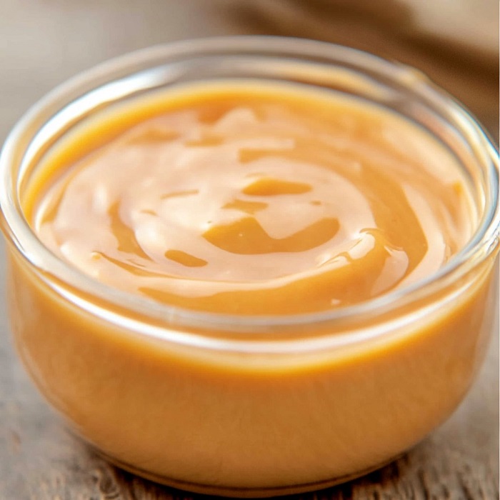 Crème dessert caramel beurre salé (en pot)