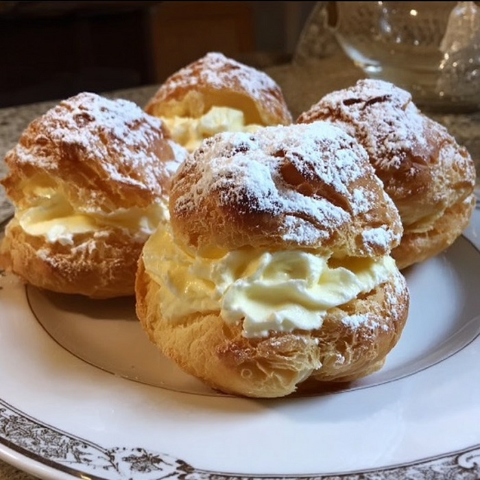 Choux nuage vanille maison