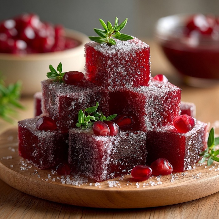 Pâtes de fruits Cerise noire & Grenade