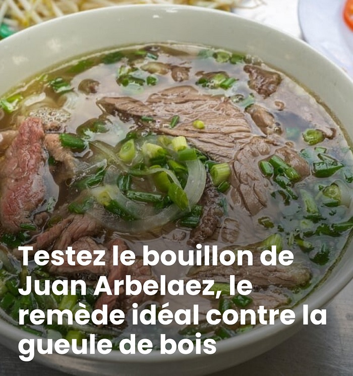 Bouillon qui réveille les morts par Juan Arbelaez