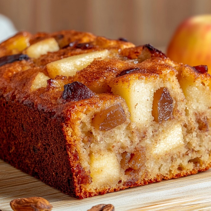Cake Moelleux aux Pommes et à la Cannelle