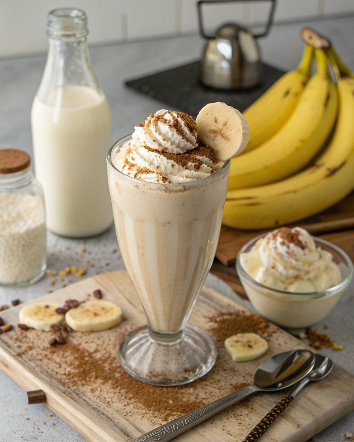 Milkshake Banane Vanille