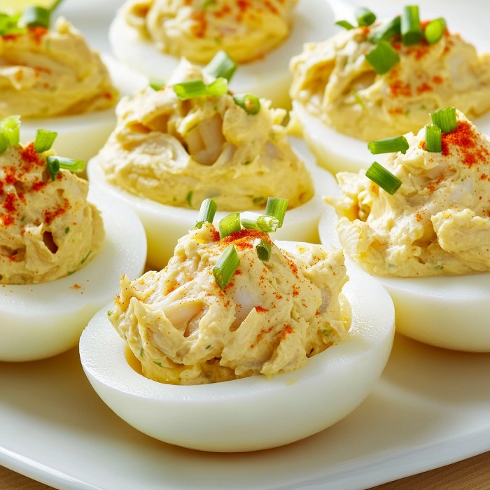 Œufs Farcis à la Crème et aux Épices