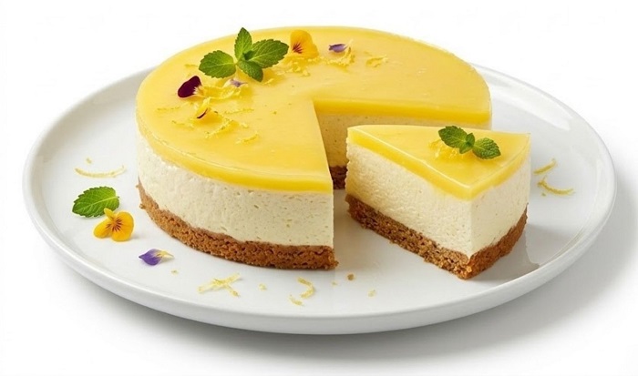 Gâteau mousse au citron