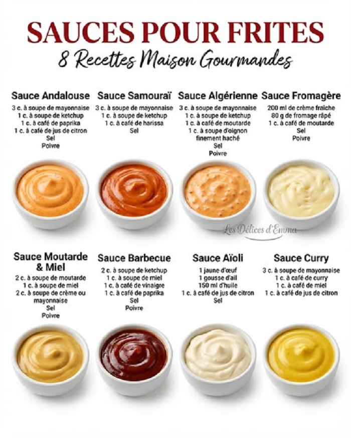 Sauces pour Frites