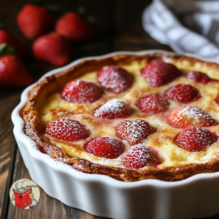 Clafoutis aux fraises