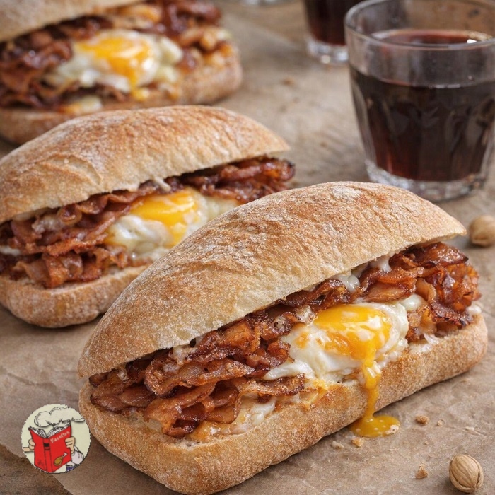 Panini Bacon Œuf