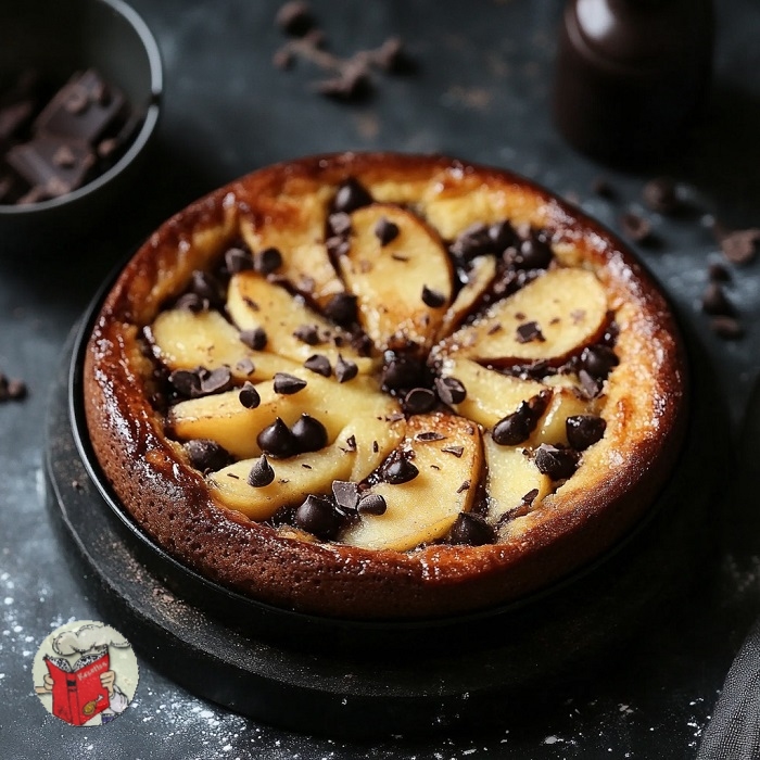 Clafoutis Poires & Chocolat Noir