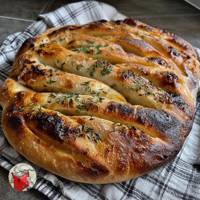 Fougasse maison rustique