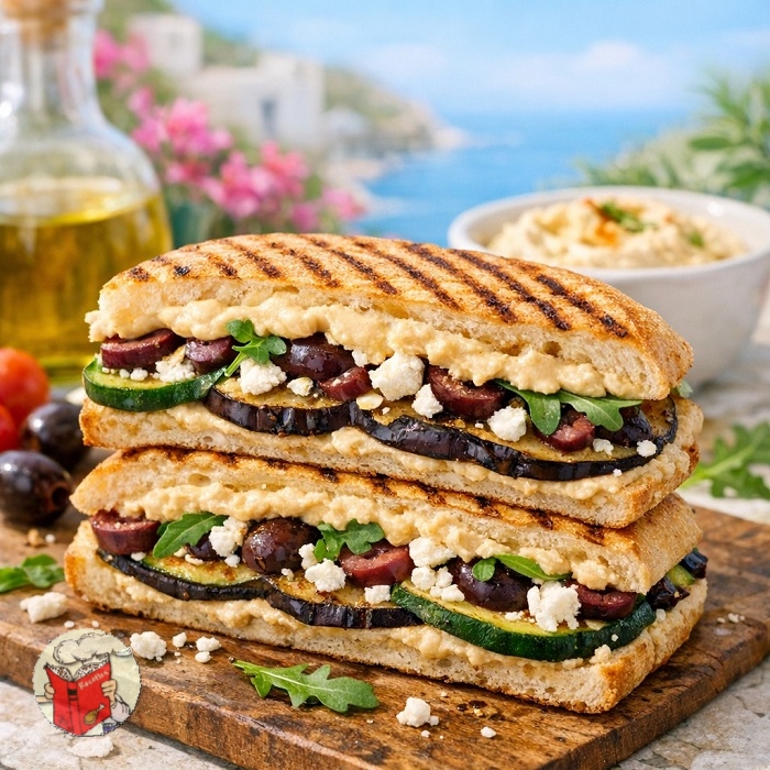 Panini Méditerranéen Végétal