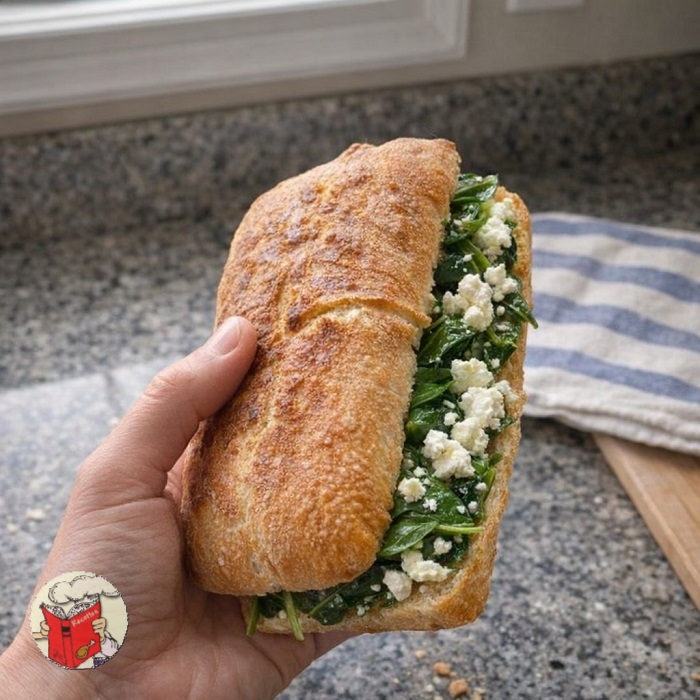 Panini Épinard-Feta